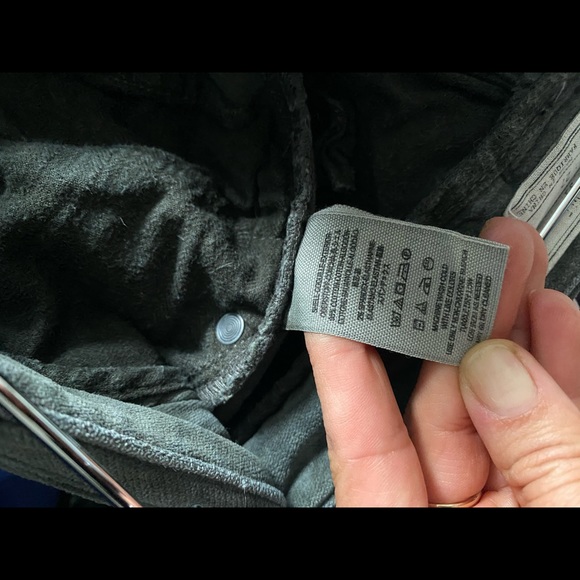 Free People - Vegan Suede Olive Green S:27 capris - Picture 8 of 9